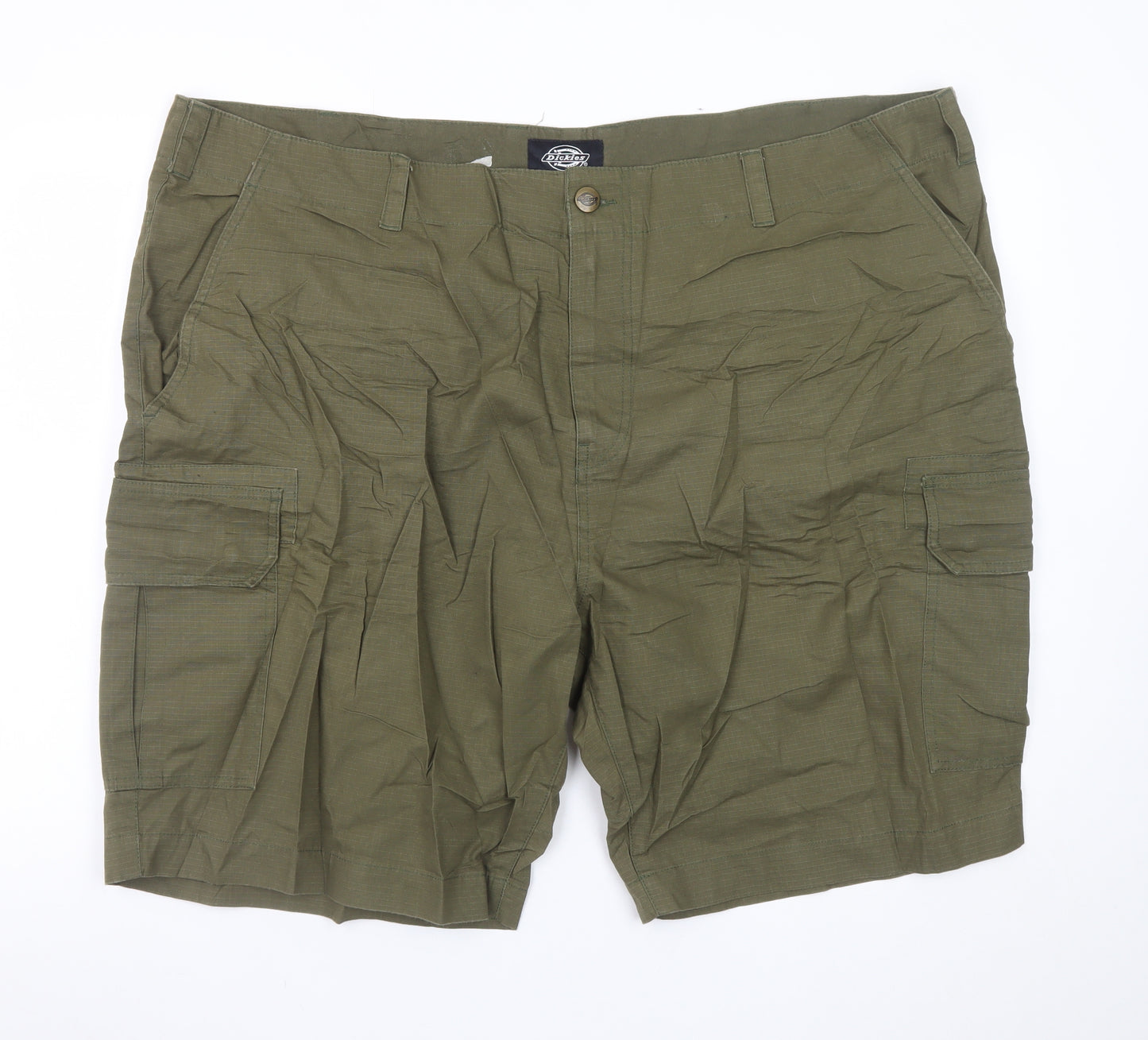 Dickies Men's Green 4XL Cargo Work Shorts Cotton Big & Tall