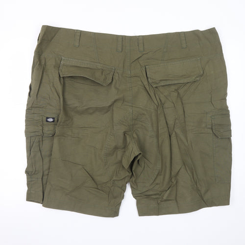 Dickies Men's Green 4XL Cargo Work Shorts Cotton Big & Tall