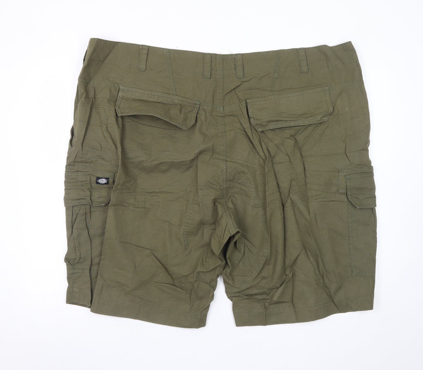 Dickies Men's Green 4XL Cargo Work Shorts Cotton Big & Tall