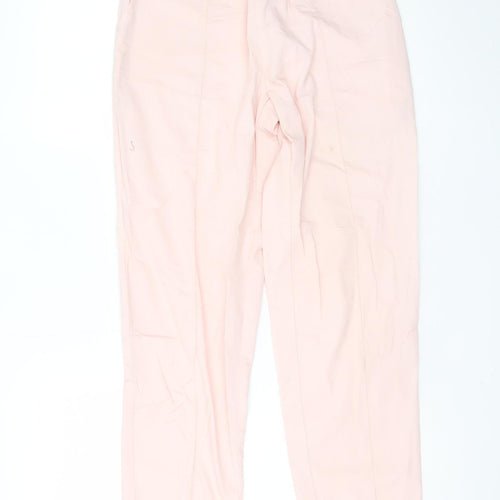 Crest Womens Pink XS Lightweight Straight Trousers