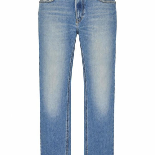 Lee Men's Blue Daren Zip Fly Straight Denim Jeans W32 L34