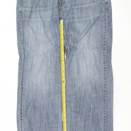 Levi's 560 Men's Blue Denim Straight Jeans W32 L30 Cotton
