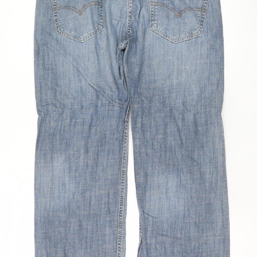 Levi's 560 Men's Blue Denim Straight Jeans W32 L30 Cotton