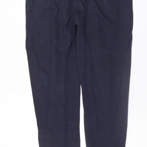 Champion Men's Black Jogger Trousers Size L Cotton Blend