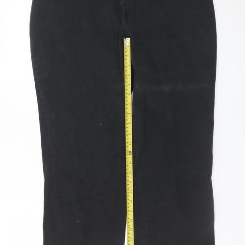 Lee Relaxed Fit Black Straight Jeans Men’s Size 16