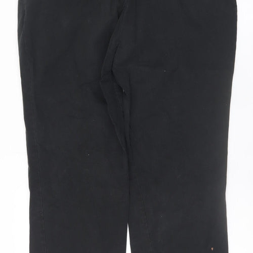 Lee Relaxed Fit Black Straight Jeans Men’s Size 16