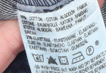 Levi's Women's Blue Bootcut Jeans Size 14 Regular Stretch Denim