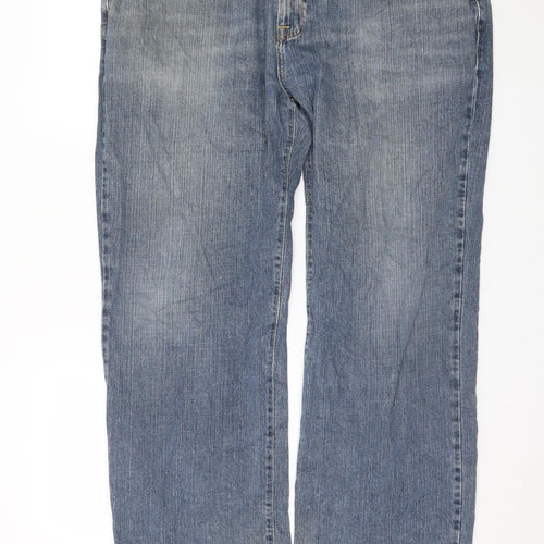 Ralph Lauren Men's Blue Straight Leg Denim Jeans Size 40x30