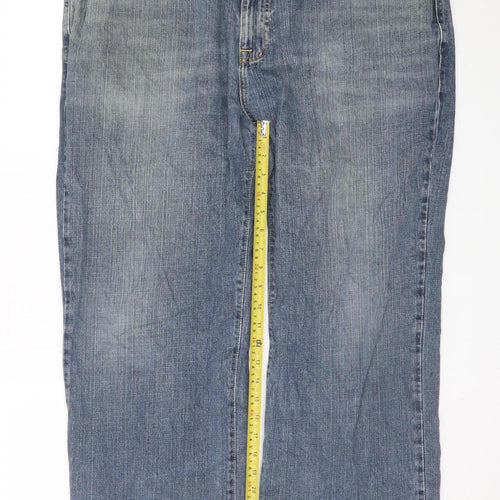 Ralph Lauren Men's Blue Straight Leg Denim Jeans Size 40x30