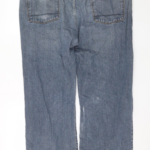 Ralph Lauren Men's Blue Straight Leg Denim Jeans Size 40x30
