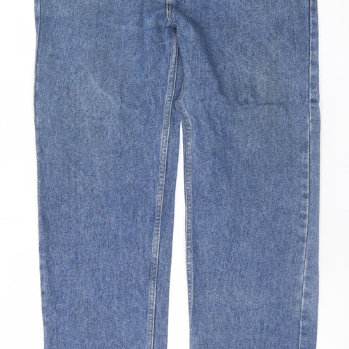 Diesel Mens Blue Straight Classic Fit Denim Jeans Size 35L