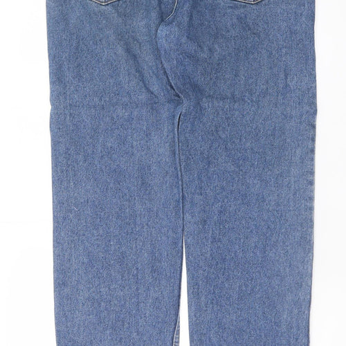 Diesel Mens Blue Straight Classic Fit Denim Jeans Size 35L