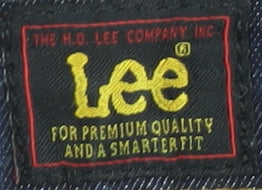 Lee Men's Blue Luke Slim Straight Fit Jeans W30 L32