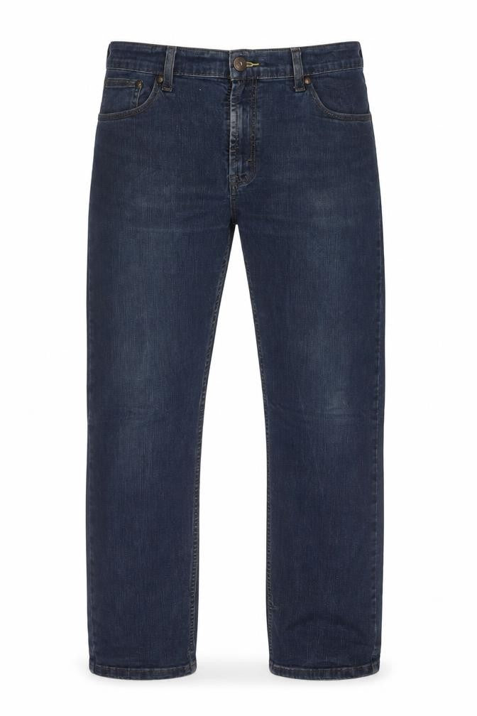 Wrangler Men's Blue Straight Fit Denim Jeans 34W 30L Regular
