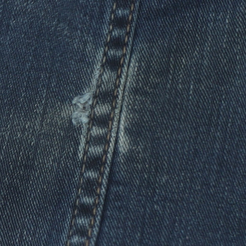 Wrangler Men's Blue Straight Fit Denim Jeans 34W 30L Regular