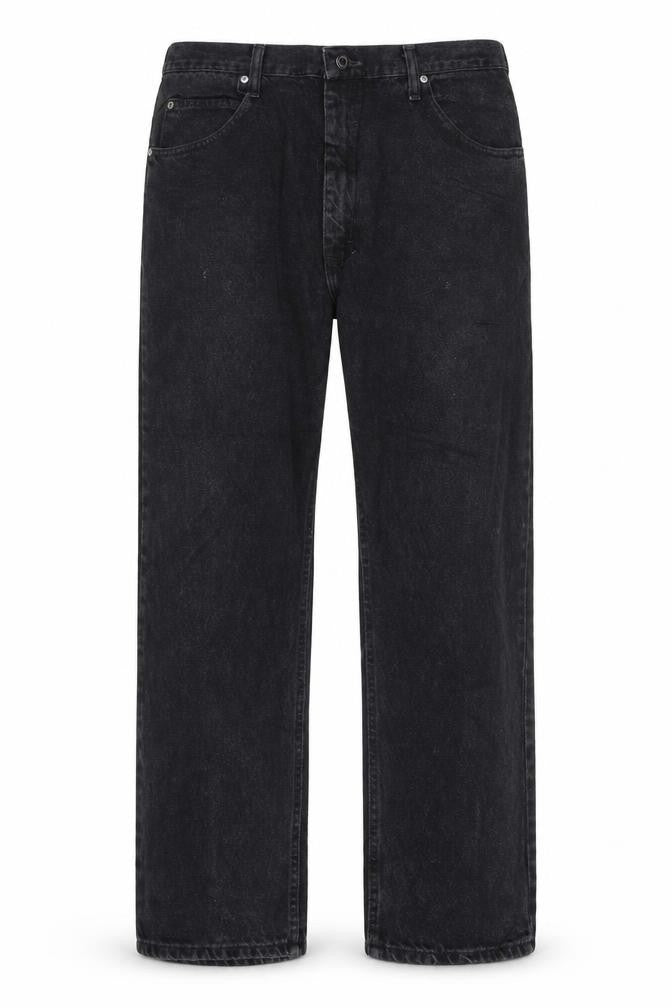Wrangler Men's Black 40x30 Relaxed Fit Straight Leg Jeans