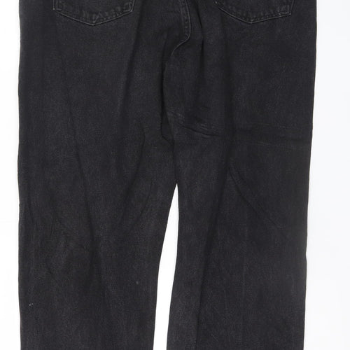 Wrangler Men's Black 40x30 Relaxed Fit Straight Leg Jeans