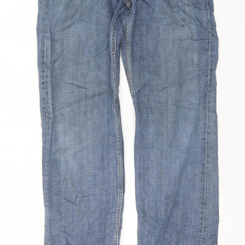 Tommy Hilfiger Men’s Blue Straight Leg Jeans 33/36 Regular Fit Denim