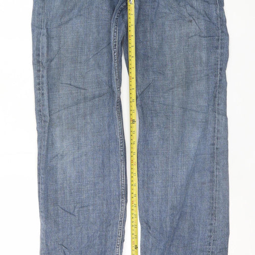 Tommy Hilfiger Men’s Blue Straight Leg Jeans 33/36 Regular Fit Denim