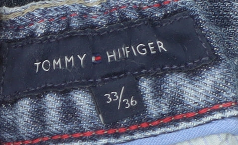 Tommy Hilfiger Men’s Blue Straight Leg Jeans 33/36 Regular Fit Denim