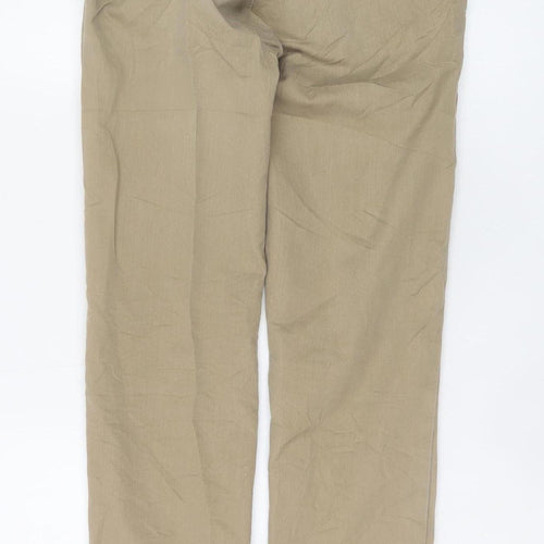 Carhartt WIP Men's Beige Chino Trousers 28x32 Slim Fit Cotton Blend
