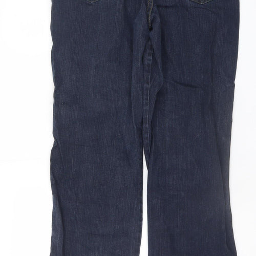 Wrangler Mens Blue Texas Stretch Straight Leg Jeans W38 L34