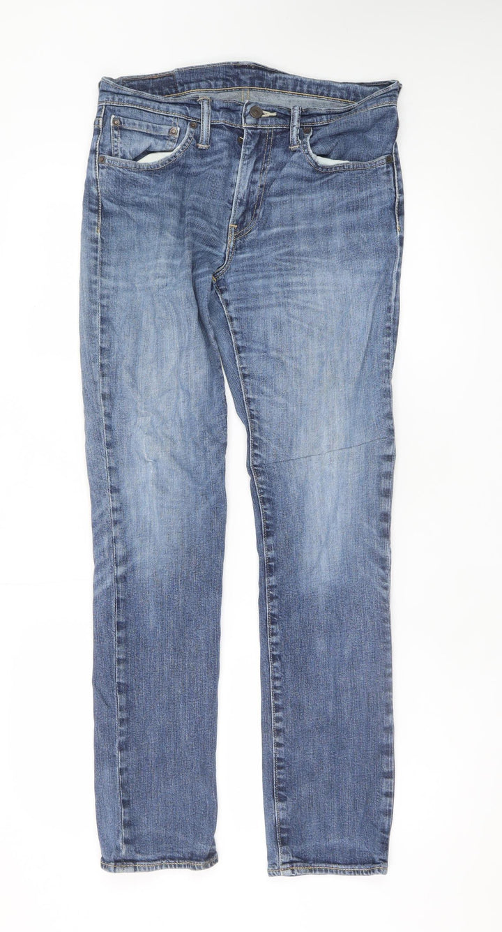 Levi's Men's Blue Straight Leg Denim Jeans W31 L32 Regular Fit