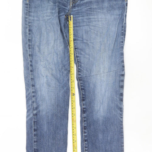 Levi's Men's Blue Straight Leg Denim Jeans W31 L32 Regular Fit