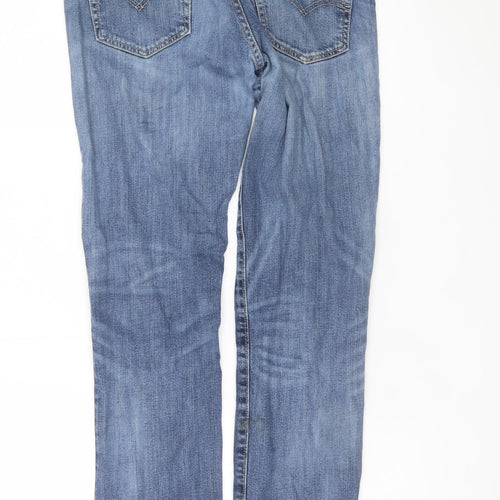 Levi's Men's Blue Straight Leg Denim Jeans W31 L32 Regular Fit