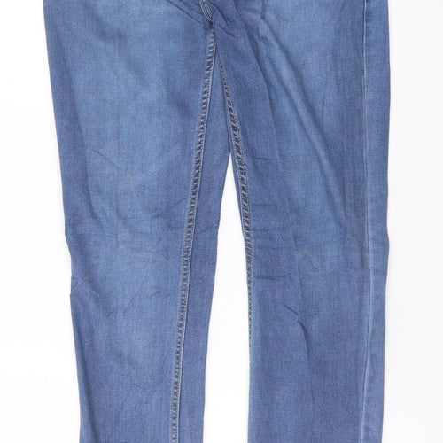 Levi's 512 Men's Blue Straight Denim Jeans W30 L32 Cotton Blend
