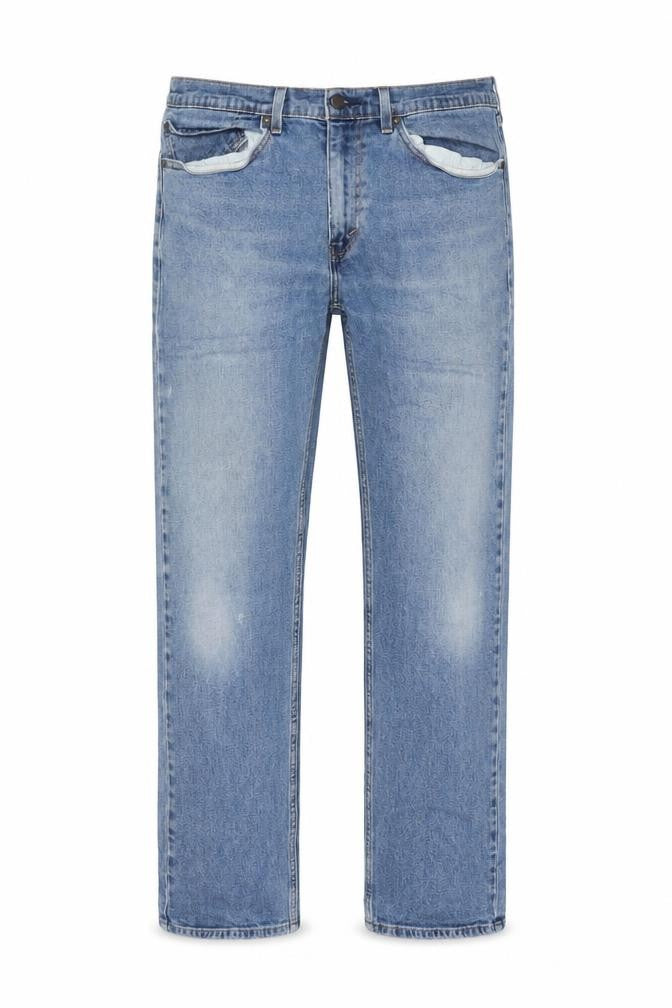 Levi's Men's Blue Straight Leg Denim Jeans W34 L32 Regular Fit