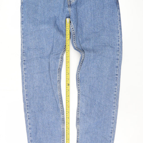 Levi’s 512 Lo-Ball Men’s Light Blue Jeans W33 L32 Slim Fit Denim