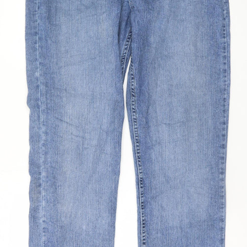 Lee Riders Men's Blue Straight Leg Denim Jeans Size 16 Regular