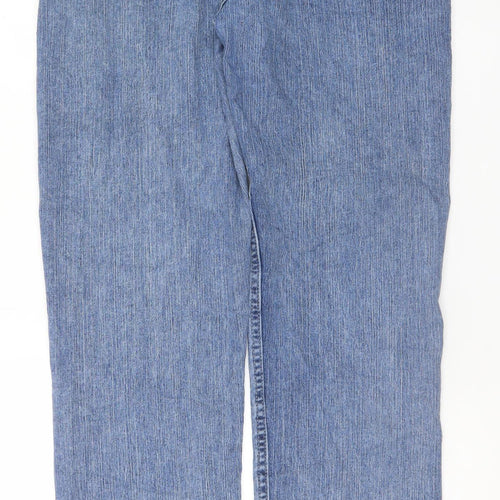 Lee Riders Men's Blue Straight Leg Denim Jeans Size 16 Regular