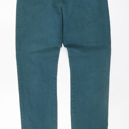 Levi's Women's Green Mid Rise Skinny Jeans Size 8M