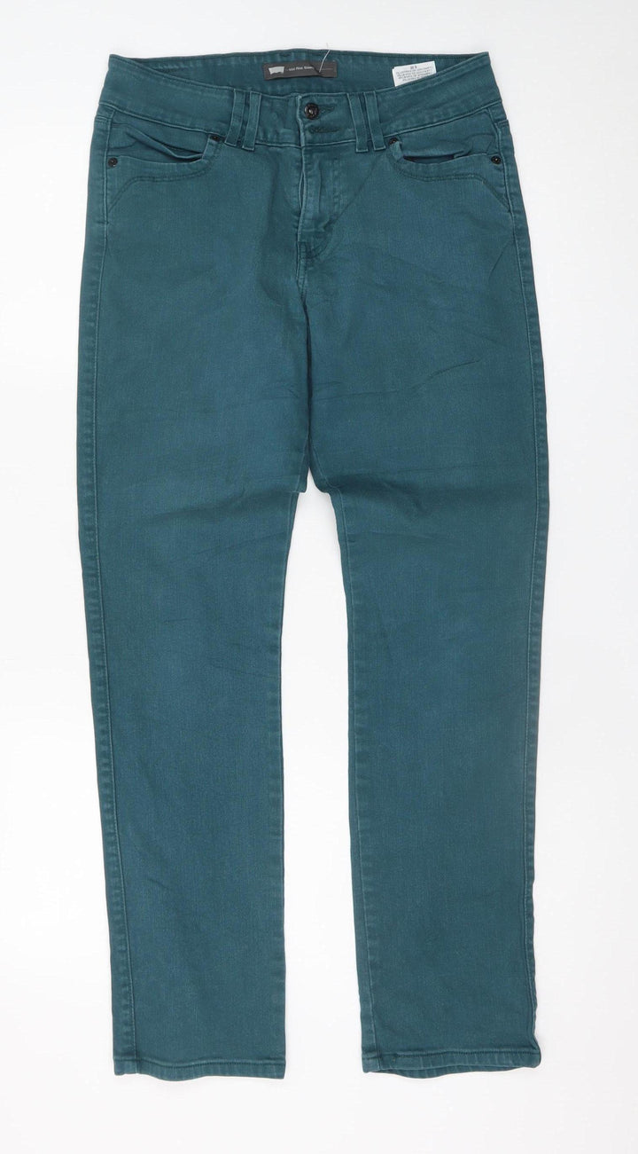 Levi's Women's Green Mid Rise Skinny Jeans Size 8M