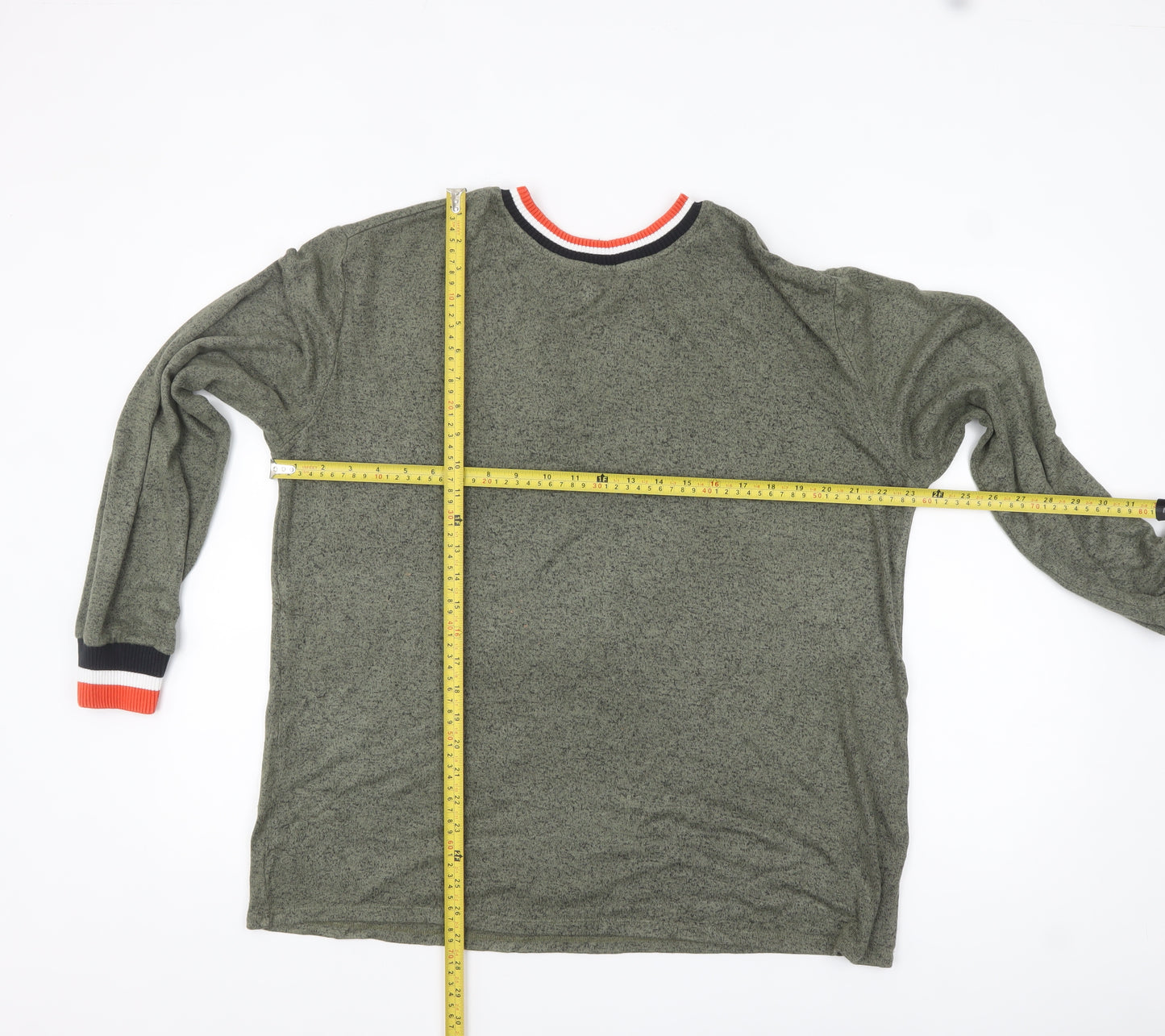 Ruth Langsford Women's Green XL Long Sleeve Jersey Top