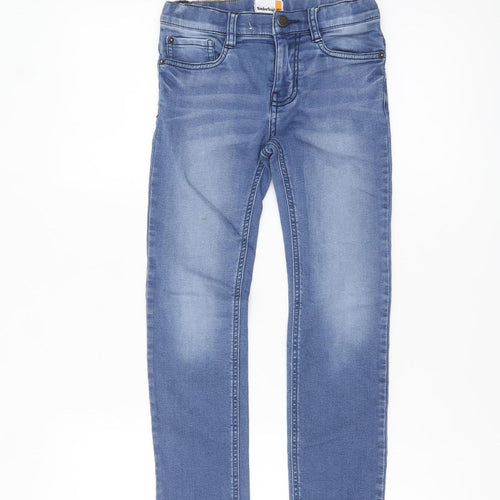 Timberland Boys Blue Slim Fit Stretch Denim Jeans 8 Years