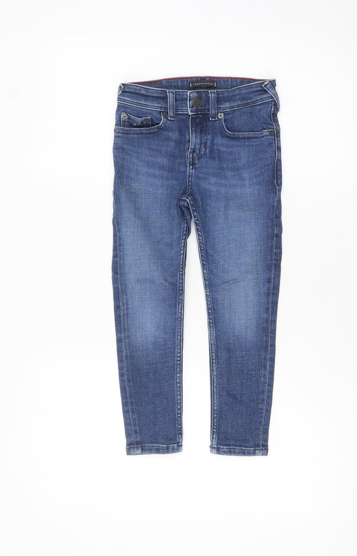 Tommy Hilfiger Boys Blue Skinny Denim Jeans Size 6 Years