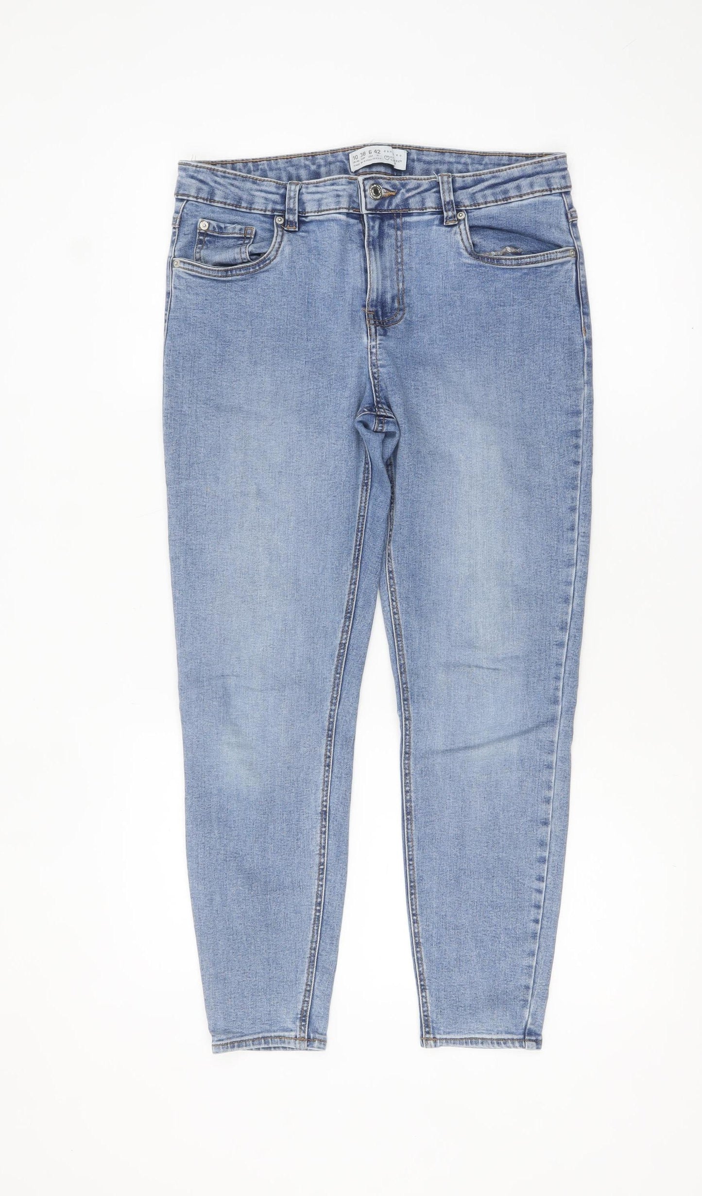 Primark Women’s Blue Skinny Stretch Jeans Size 10