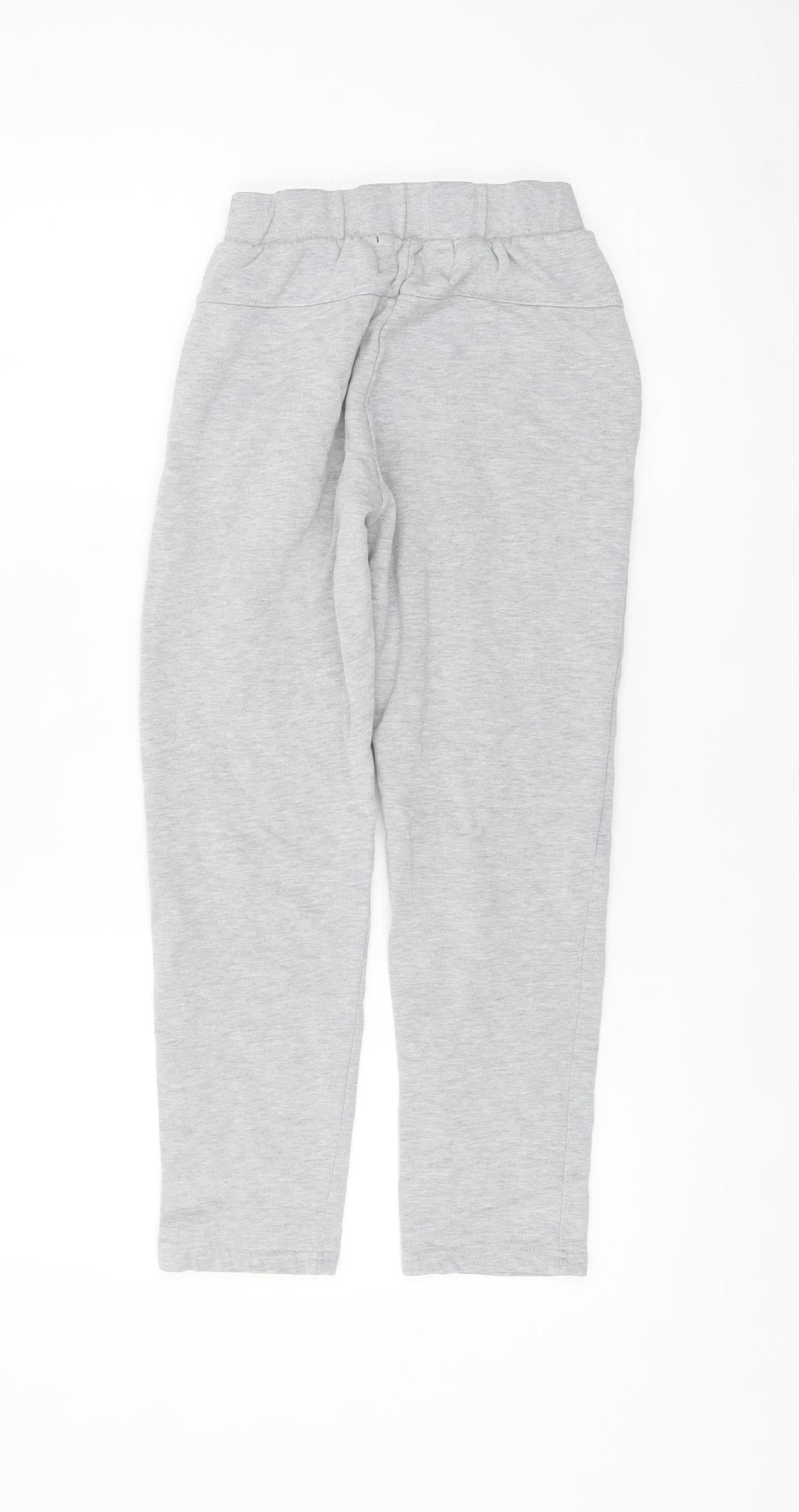 Diesel Boys Grey Jogger Sweatpants Age 11-12 Years Elastic Waist