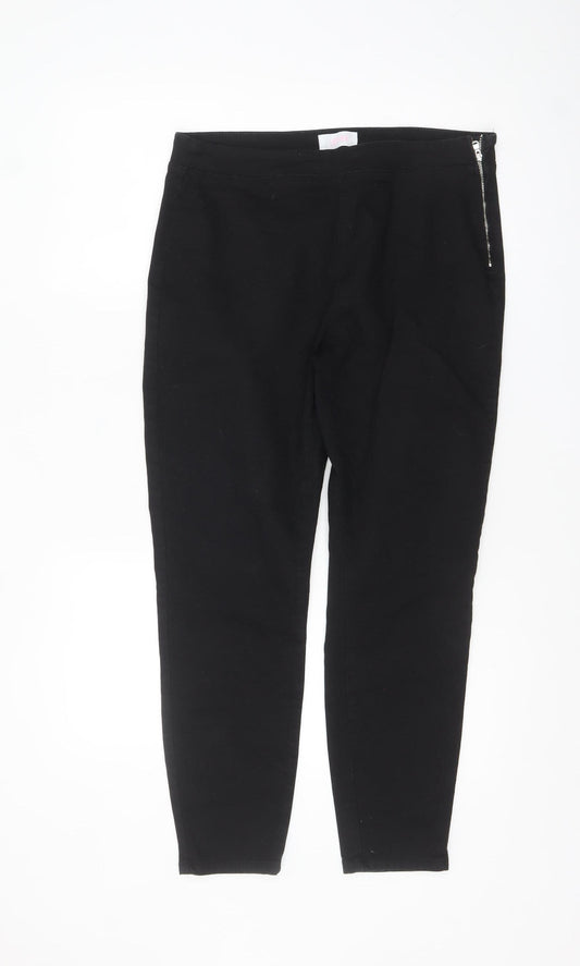 Savior Women's Black Size 14 Slim Fit Jegging Jeans