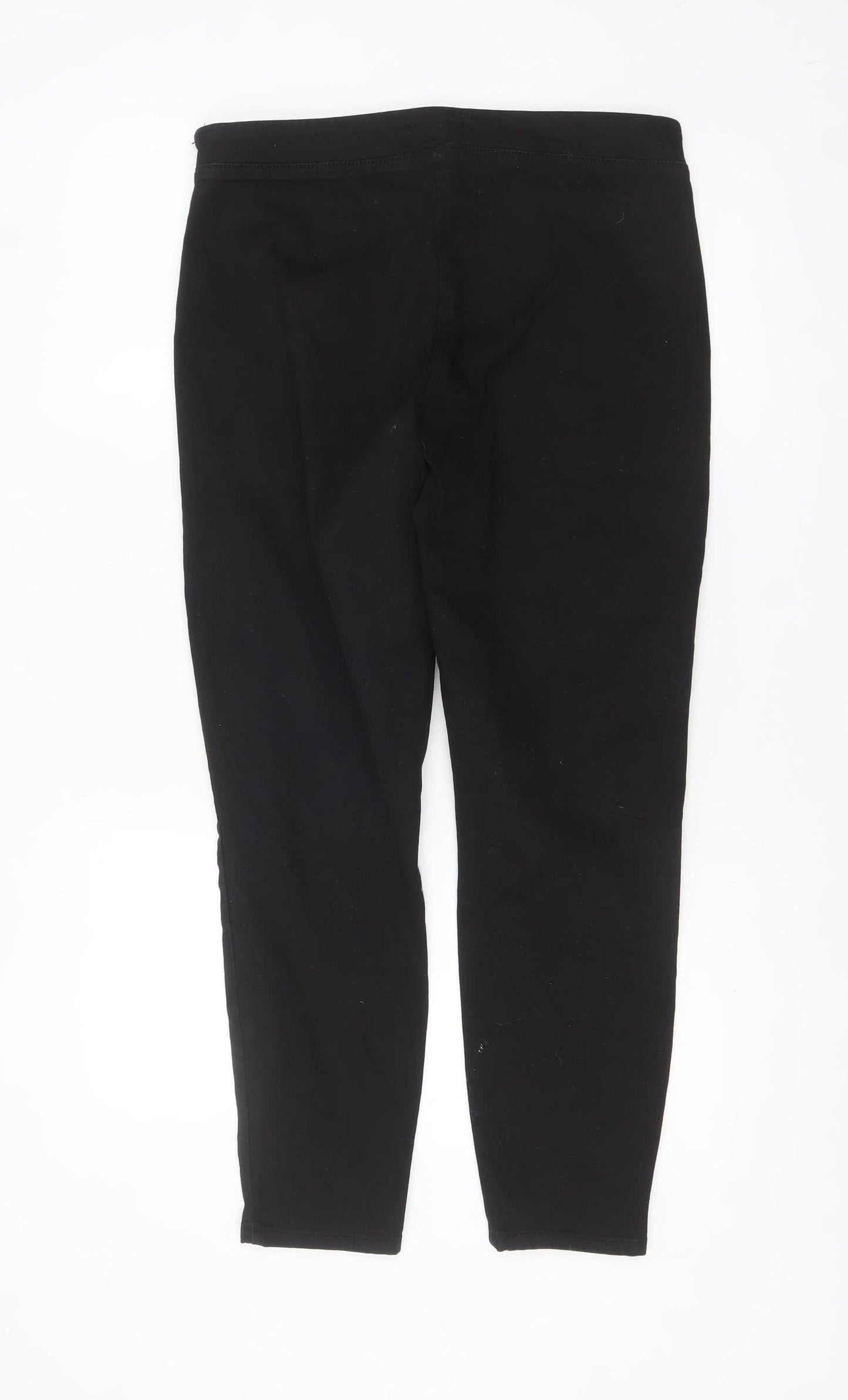 Savior Women's Black Size 14 Slim Fit Jegging Jeans