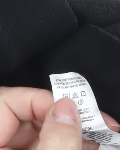 Savior Women's Black Size 14 Slim Fit Jegging Jeans