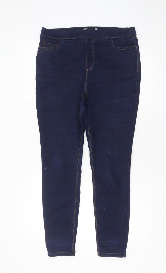 Dunnes Stores Women's Blue Size 14 Jegging Jeans