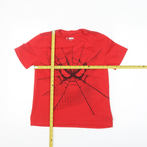 GAP Kids Marvel Spider-Man Red Boys 10-11 Years Graphic T-Shirt