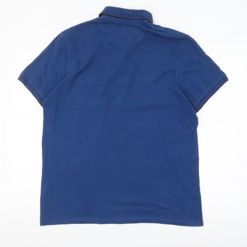 Ted Baker Men’s Blue Cotton Elastane Polo Shirt Size L