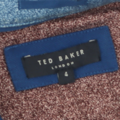 Ted Baker Men’s Blue Cotton Elastane Polo Shirt Size L