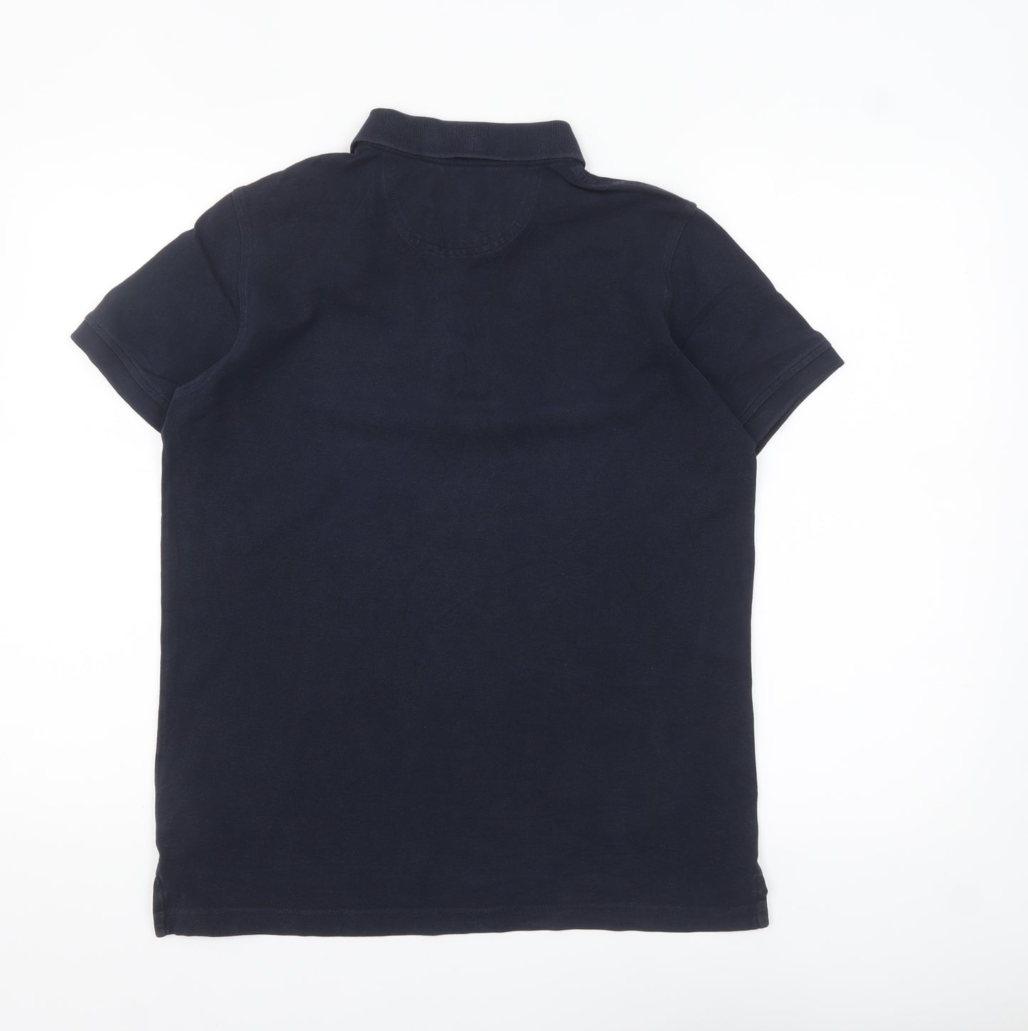 Henri Lloyd Men's Blue Regular Fit Cotton Polo Shirt Size S
