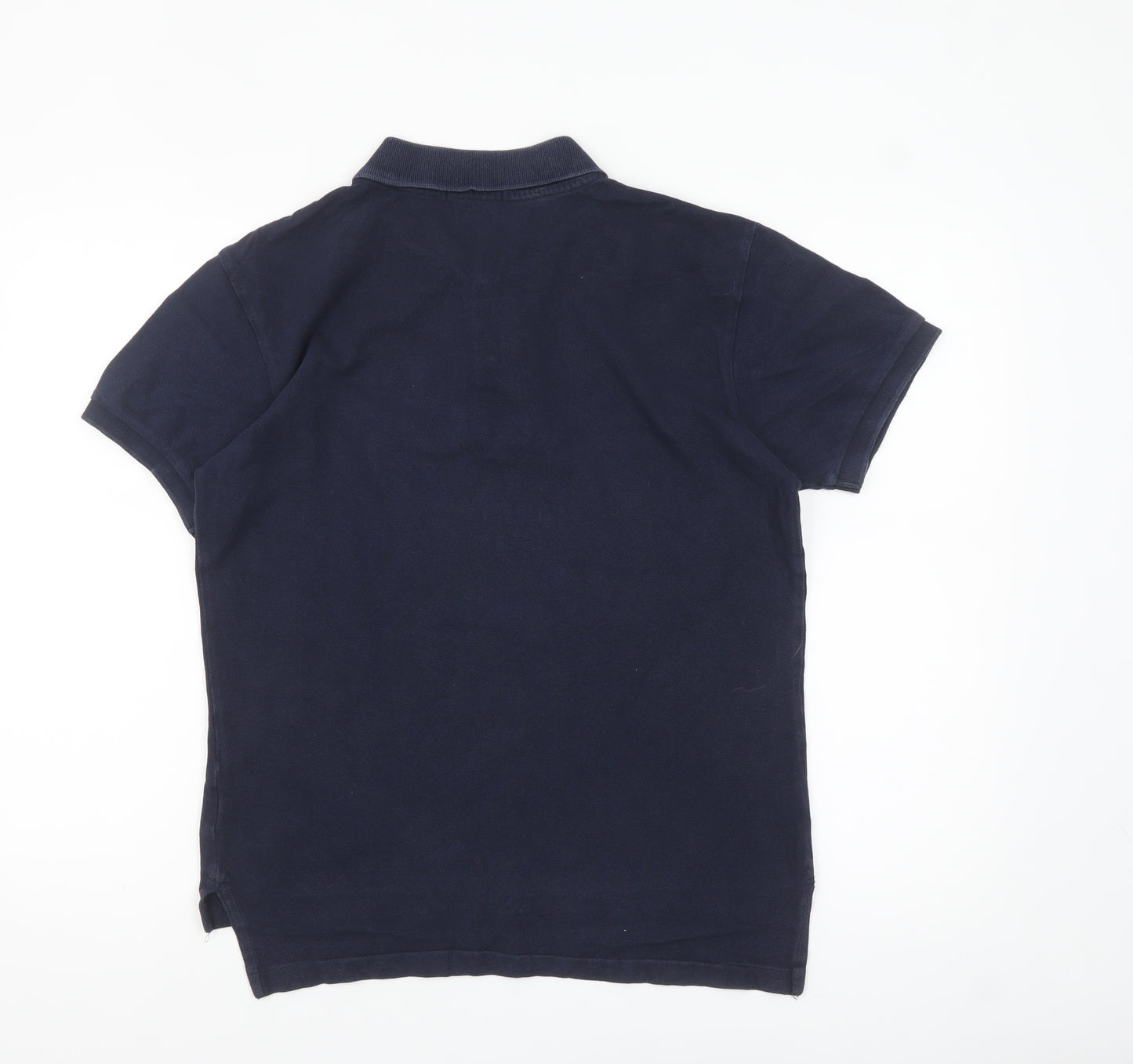 Ralph Lauren Men's Blue Slim Fit Cotton Polo Shirt Size S